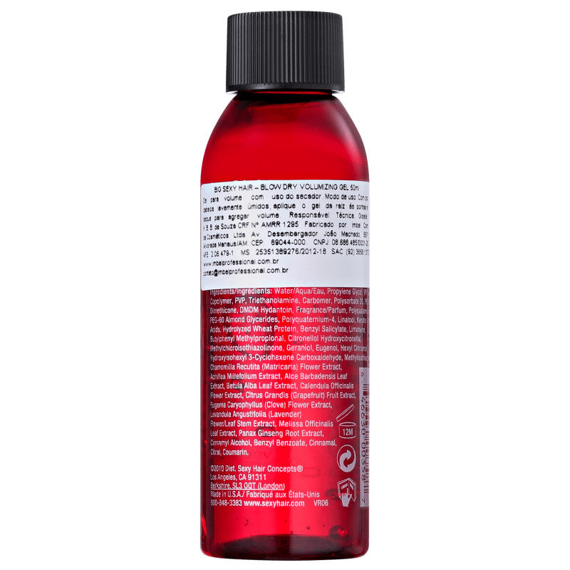 Sexy Hair Big Blow Dry Volumizing - Gel Volumador 50ml