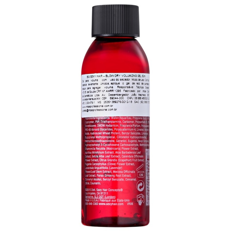 Sexy Hair Big Blow Dry Volumizing - Gel Volumador 50ml