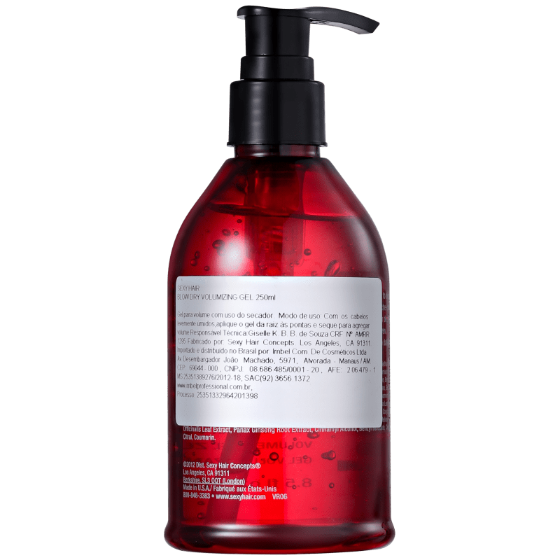Sexy Hair Big Blow Dry Volumizing - Gel Volumador 250ml