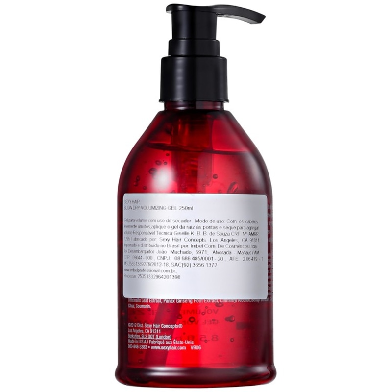 Sexy Hair Big Blow Dry Volumizing - Gel Volumador 250ml