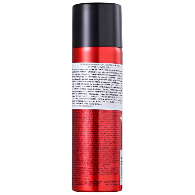 Sexy Hair Big Volumizing Dry - Shampoo Seco 150ml