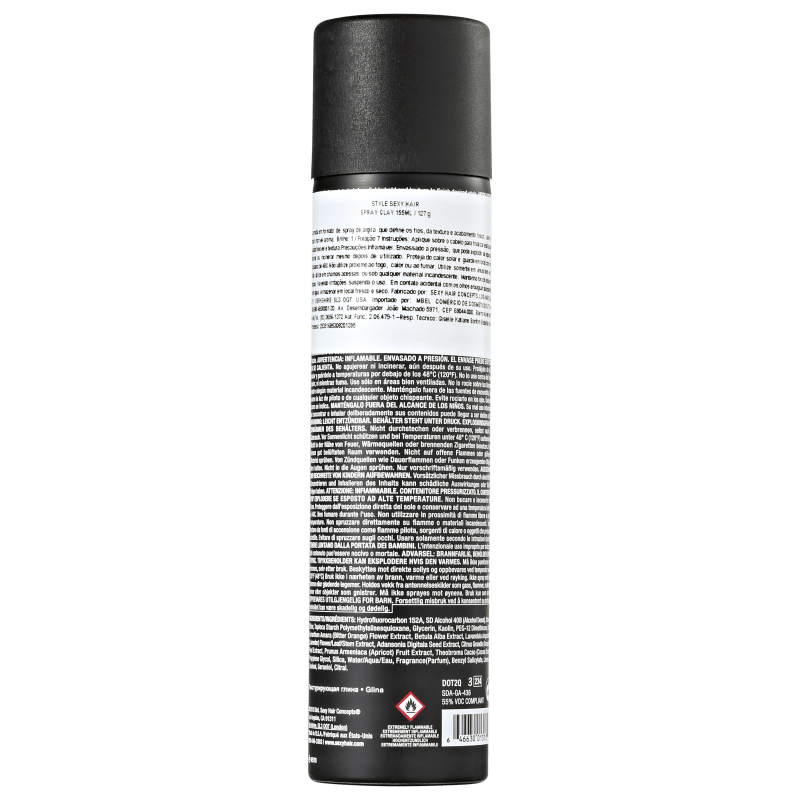 Sexy Hair Style Spray Clay - Cera em Spray 50ml