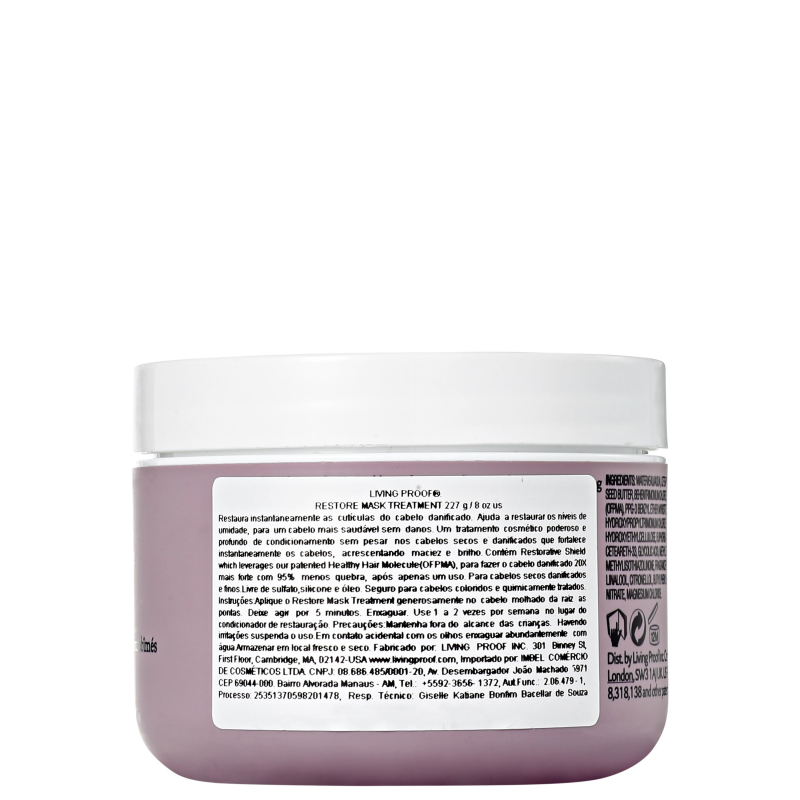 Living Proof Restore Mask Treatment - Máscara Tratamento 227g