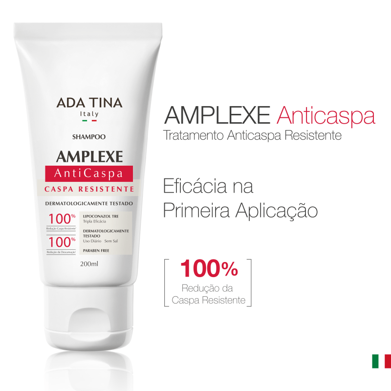 Ada Tina Amplexe Anticaspa Caspa Resistente - Shampoo 200ml