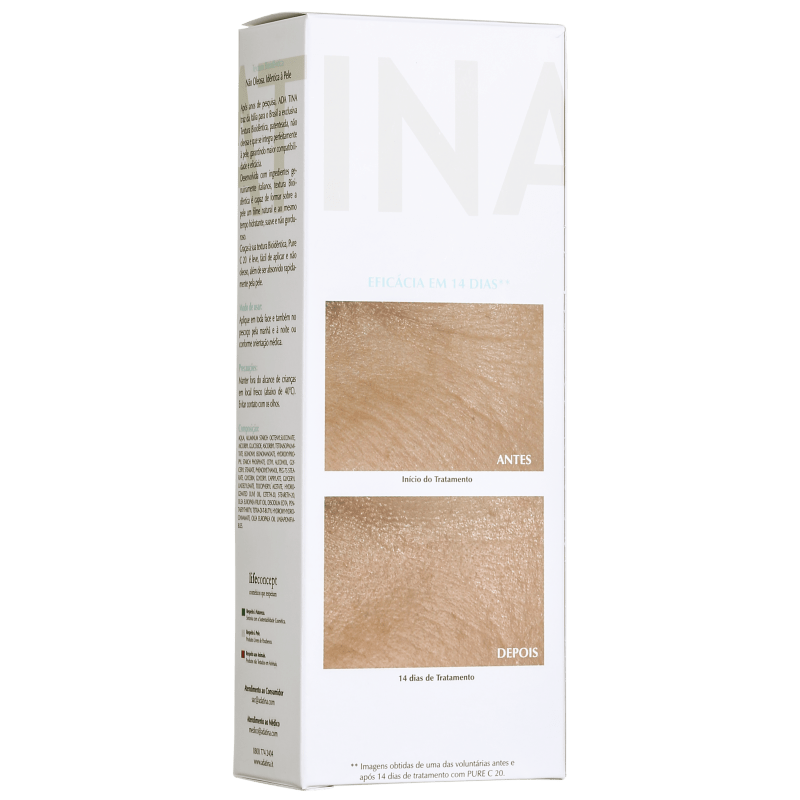 Ada Tina Pure C 20 - Emulsão Anti-Idade Concentrada 30ml
