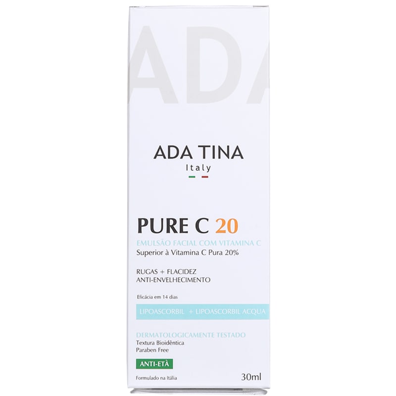 Ada Tina Pure C 20 – Emulsão Concentrada 30ml