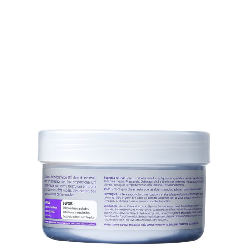 Yenzah Yellow Off – Máscara Matizadora 500g