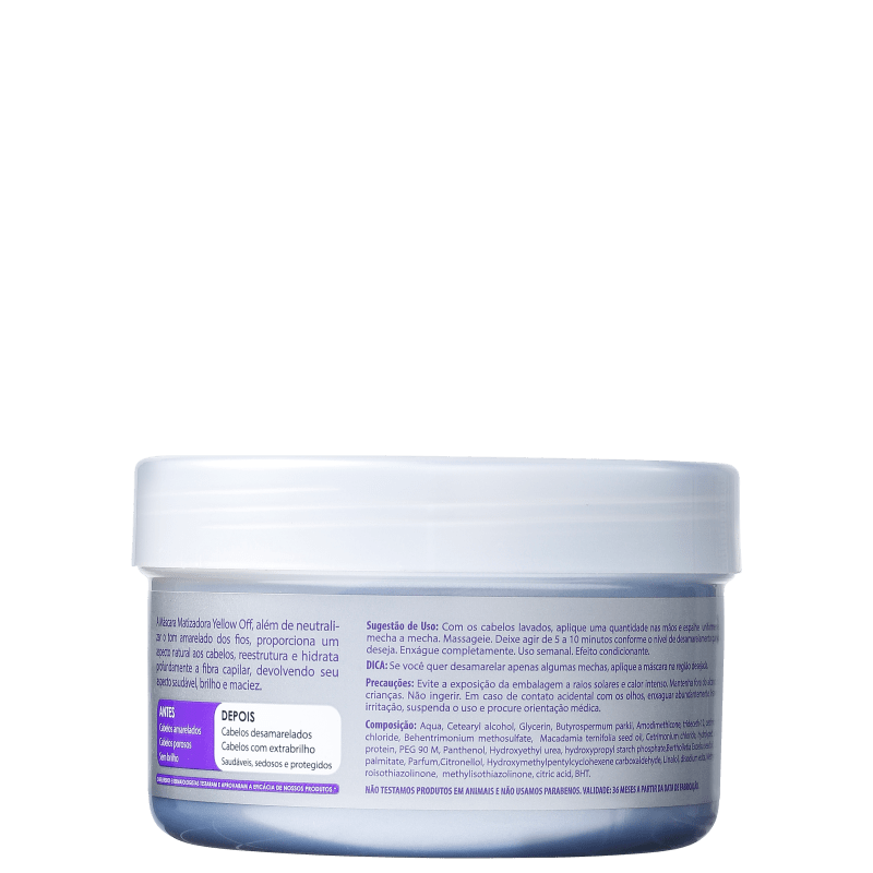 Yenzah Yellow Off – Máscara Matizadora 500g