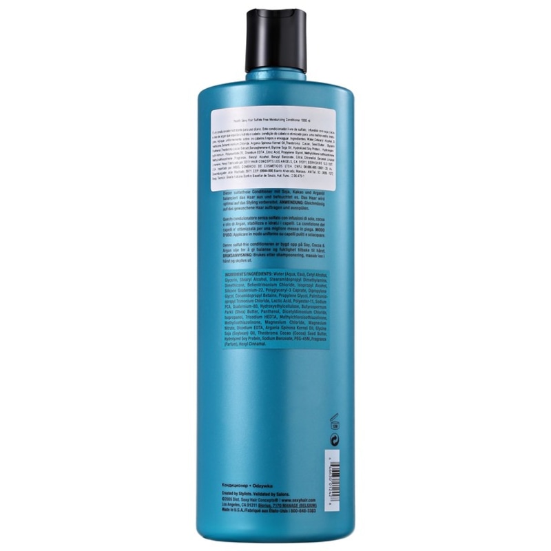 Sexy Hair Healthy Color Safe Soy Moisturizing Conditioner - Condicionador 1000ml