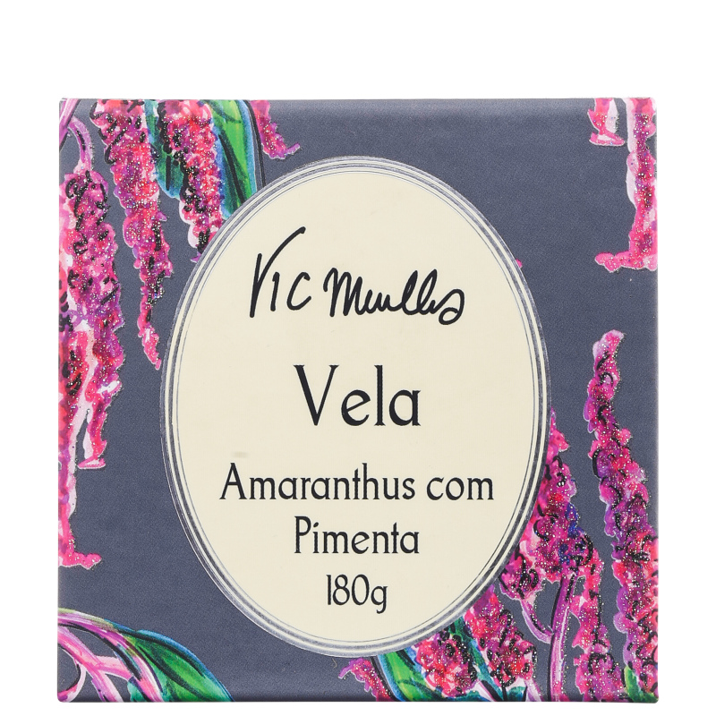 Phebo Vic Meirelles Amaranthus com Pimenta - Vela Perfumada 180g