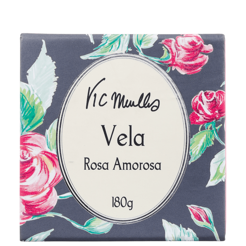 Phebo Vic Meirelles Rosa Amorosa - Vela Perfumada 180g