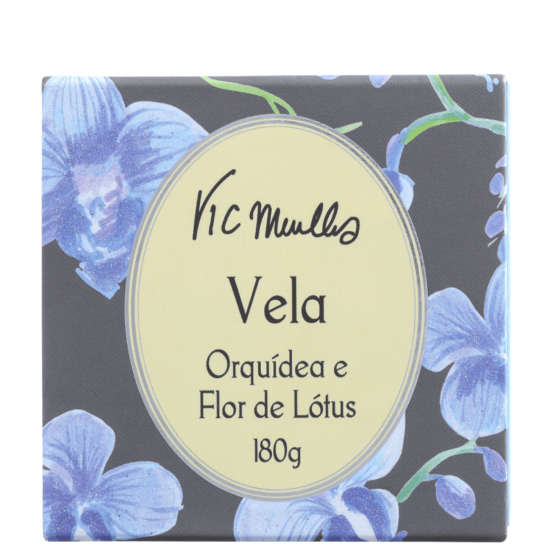 Phebo Vic Meirelles Orquídea e Flor de Lótus - Vela Perfumada 180g