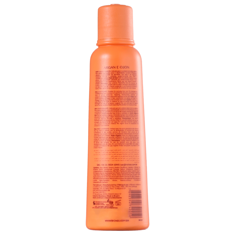 Richée Professional Argan e Ojon – Condicionador 250ml