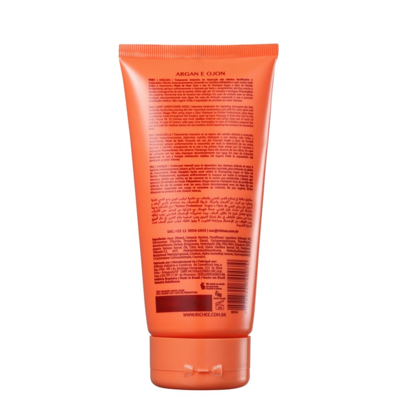 Richée Professional Argan e Ojon – Máscara 150g