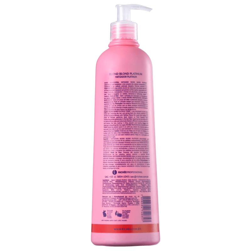 Richée Professional Blond Blond Platinum – Máscara Matizante 700ml
