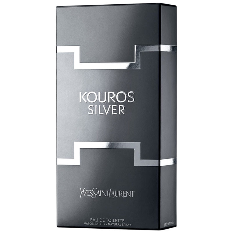 Kouros Silver Yves Saint Laurent Eau de Toilette - Perfume Masculino 50ml