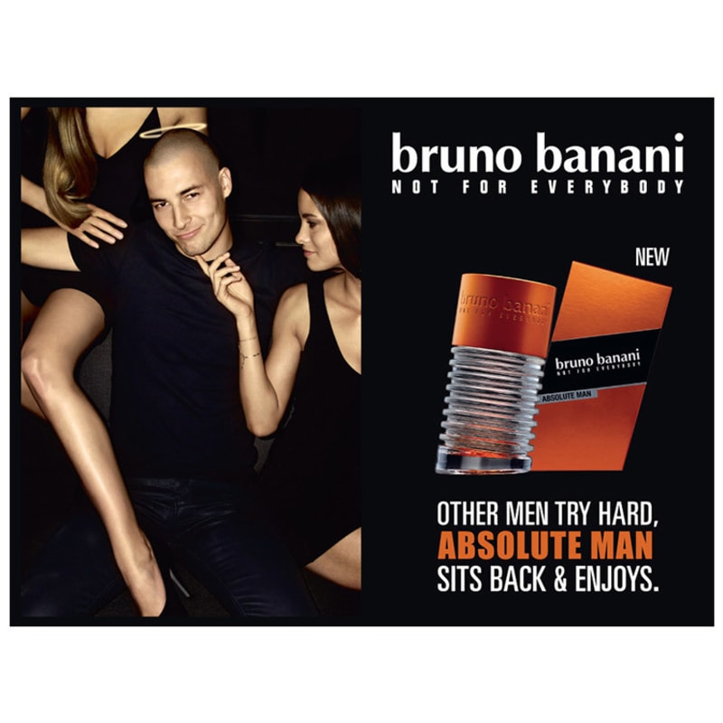 Bruno Banani Absolute Man Eau de Toilette - Perfume Masculino 30ml