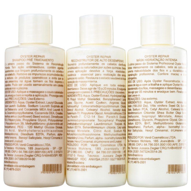 Mediterrani Oyster Repair Reconstrução Especial Kit (3 Produtos)