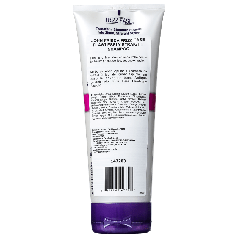 John Frieda Frizz-Ease Flawlessly Straight - Shampoo 295ml