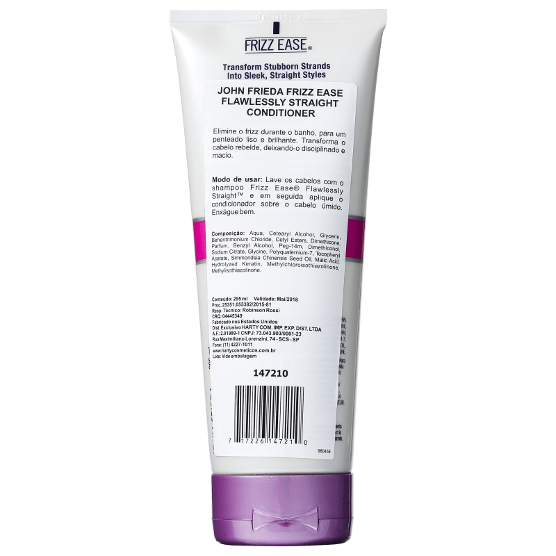 John Frieda Frizz-Ease Flawlessly Straight Conditioner - Condicionador 295ml