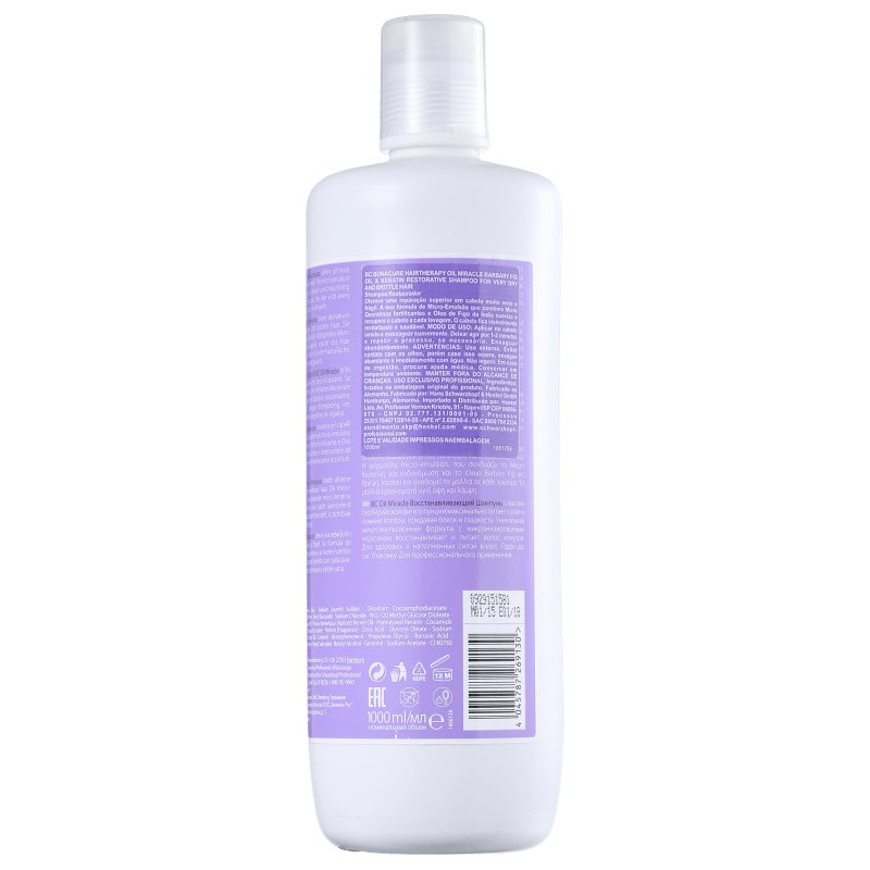 Schwarzkopf Professional BC Bonacure Oil Miracle Barbary Fig - Shampoo 1000ml