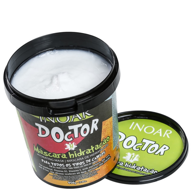 Inoar Doctor Máscara Hidratação - Máscara de Tratamento 450g