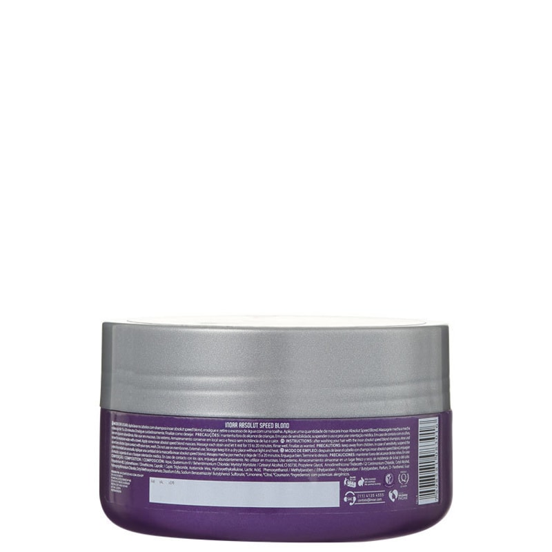 Inoar Absolut Speed Blond - Máscara de Tratamento 250g