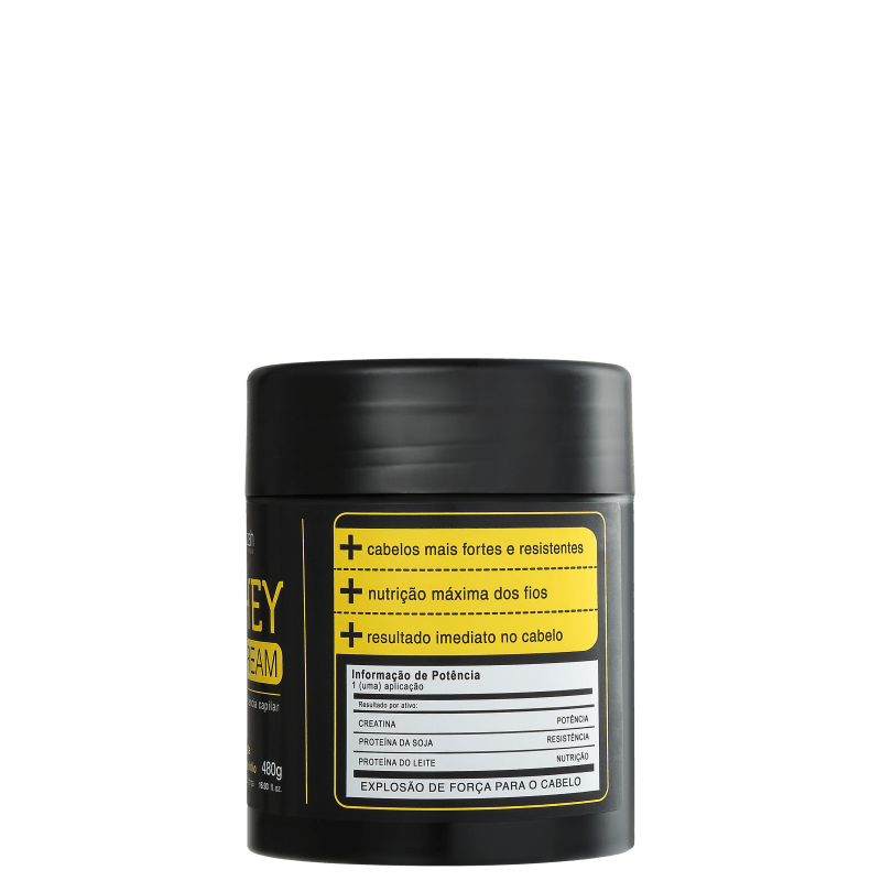 Yenzah Power Whey Fit Cream - Máscara de Tratamento 480g