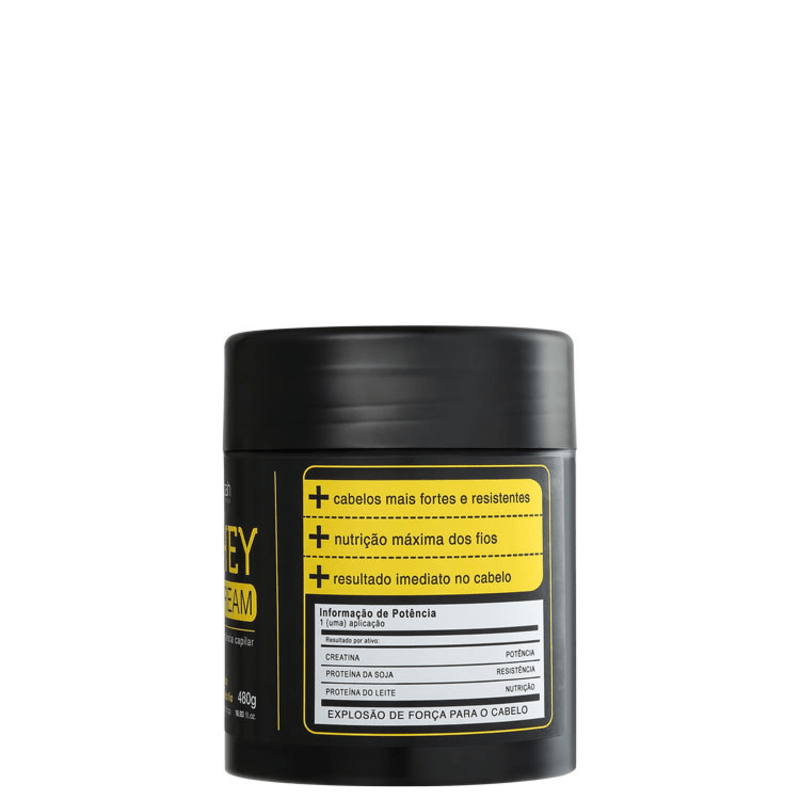 Yenzah Power Whey Fit Cream - Máscara de Tratamento 480g