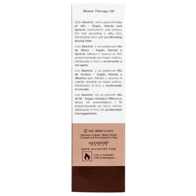 Yellow Bloom Therapy Oil – Óleo Capilar 120ml