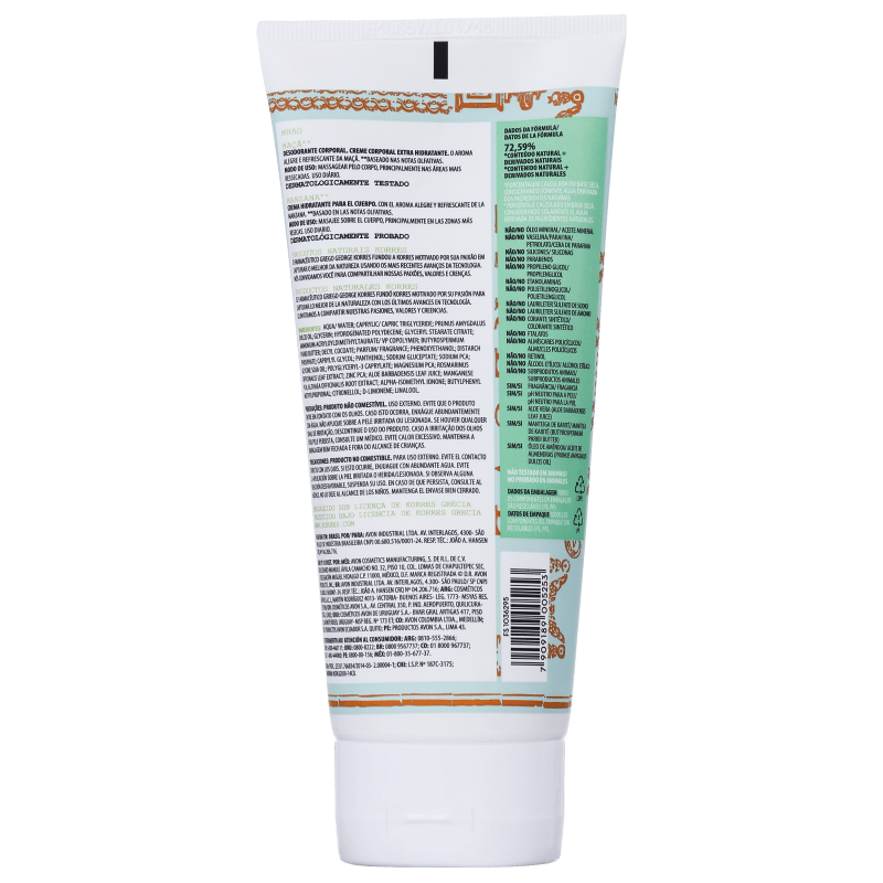 Korres Maçã - Creme Hidratante Corporal 200ml