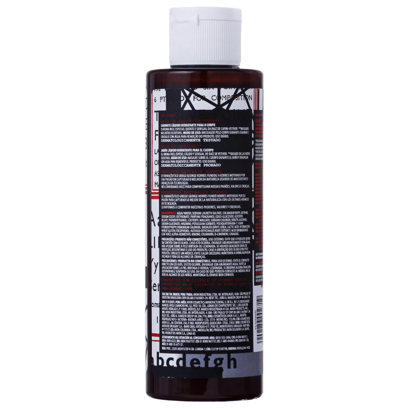 Korres Raiz de Capim-Vetiver - Sabonete Líquido 250ml