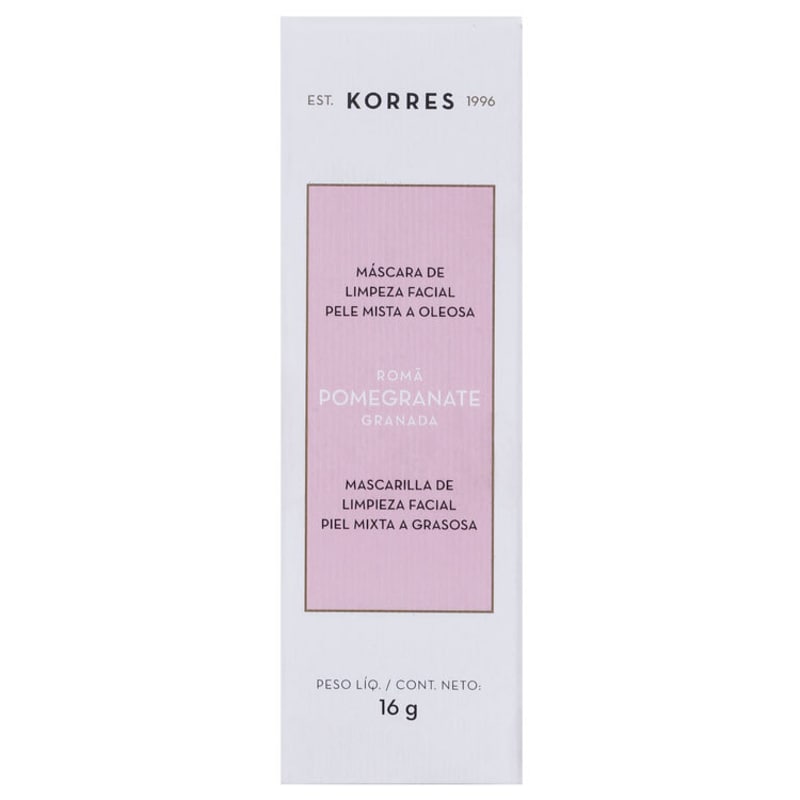 Korres Pomegranate - Máscara de Limpeza Facial 16g