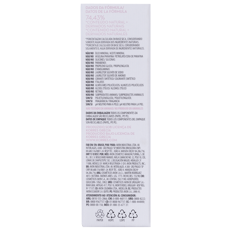 Korres Pomegranate - Máscara de Limpeza Facial 16g