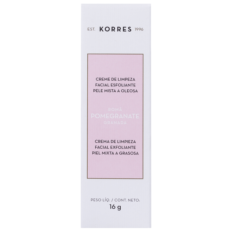 Korres Pomegranate - Creme de Limpeza Esfoliante 16g