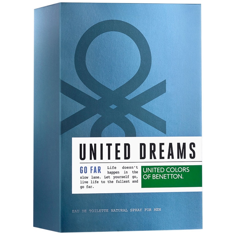 United Dreams Go Far Benetton Eau de Toilette - Perfume Masculino 60ml