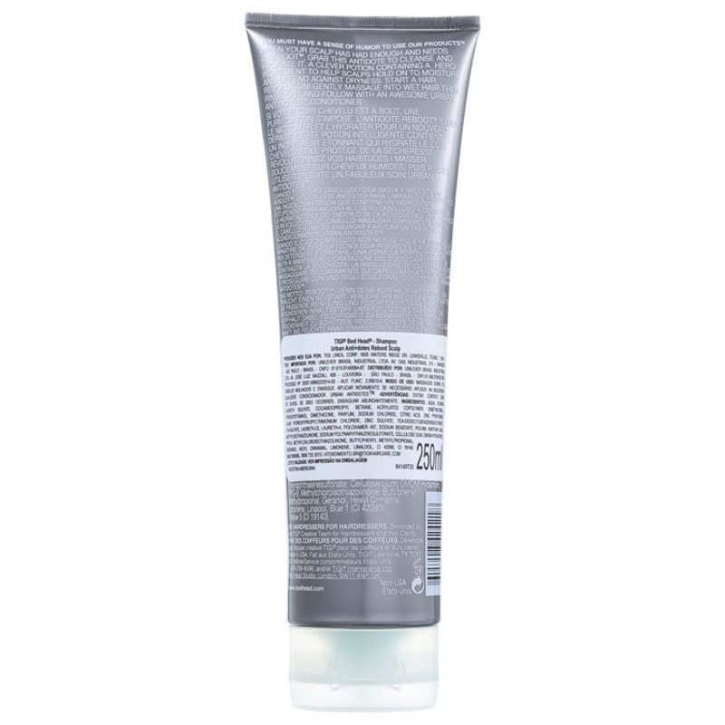 TIGI Bed Head Urban Anti+Dotes #0 Reboot Scalp - Shampoo 250ml