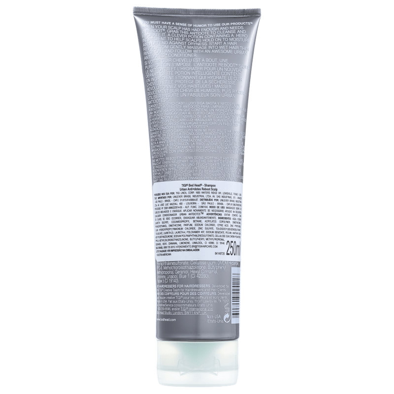 TIGI Bed Head Urban Anti+Dotes #0 Reboot Scalp - Shampoo 250ml