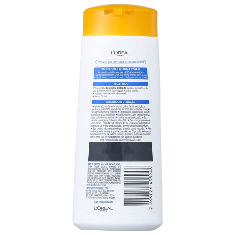 L'Oréal Paris Solar Expertise Invisilight FPS 15 - Protetor Solar 120ml