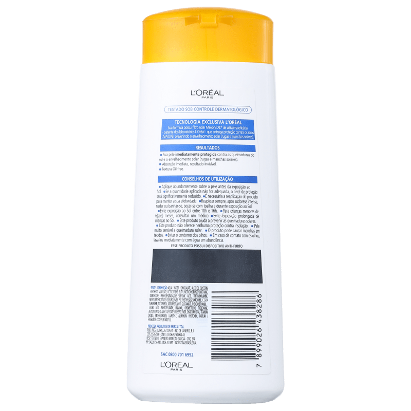 L'Oréal Paris Solar Expertise Invisilight FPS 30 - Protetor Solar 120ml