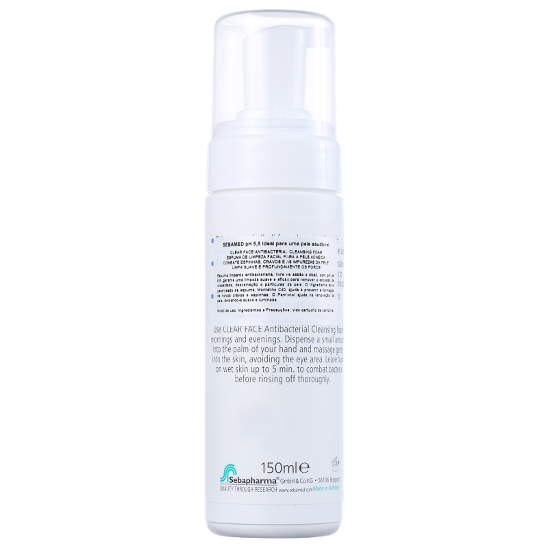 Sebamed Clear Face Cleansing - Espuma de Limpeza Facial 150ml