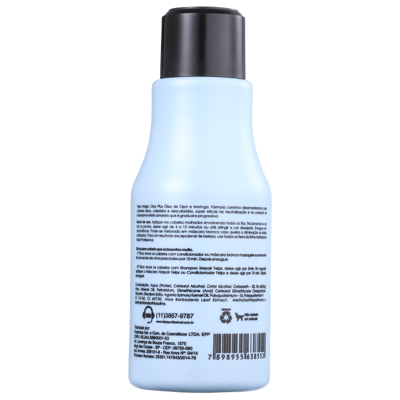 Felps Profissional XBlond Magic Clay - Máscara de Tratamento 250ml