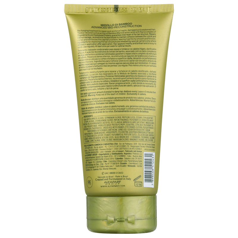Alfaparf Midollo di Bamboo Recharging Mask - Máscara 150ml