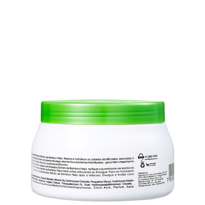 Felps Profissional XMix Bio-Crescimento Extrato de Bamboo - Máscara de Tratamento 500g