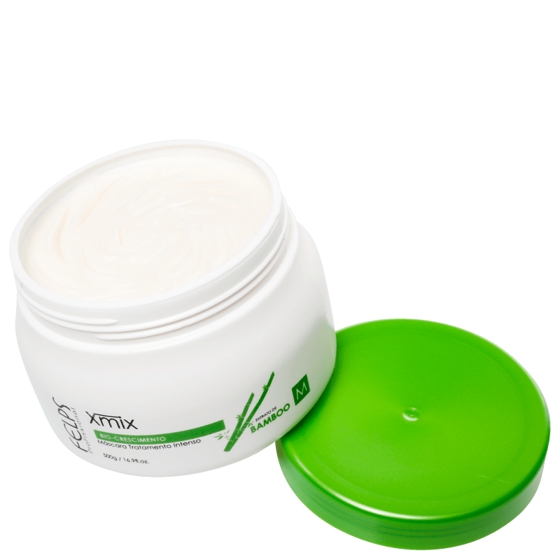 Felps Profissional XMix Bio-Crescimento Extrato de Bamboo - Máscara de Tratamento 500g