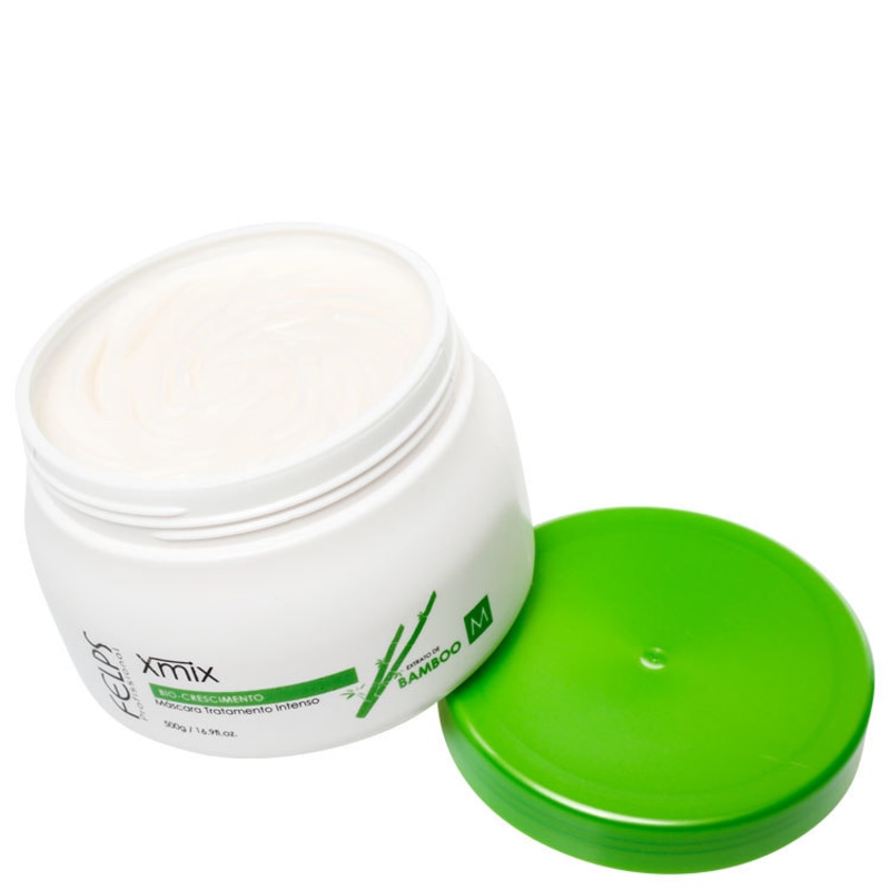 Felps Profissional XMix Bio-Crescimento Extrato de Bamboo - Máscara de Tratamento 500g