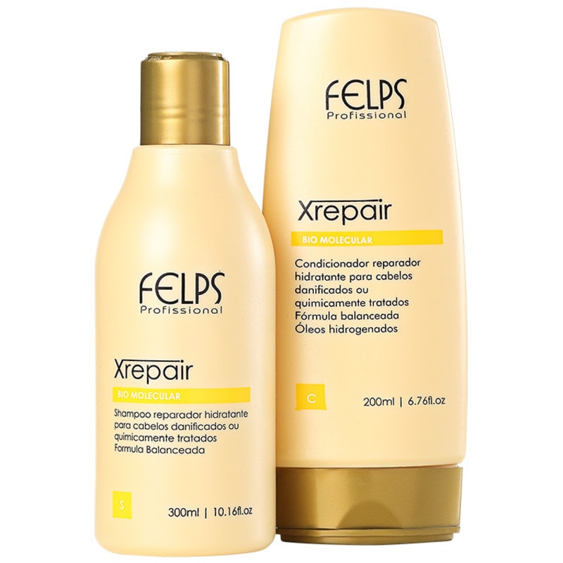 Felps Profissional Xrepair Bio Molecular Duo Kit (2 Produtos)