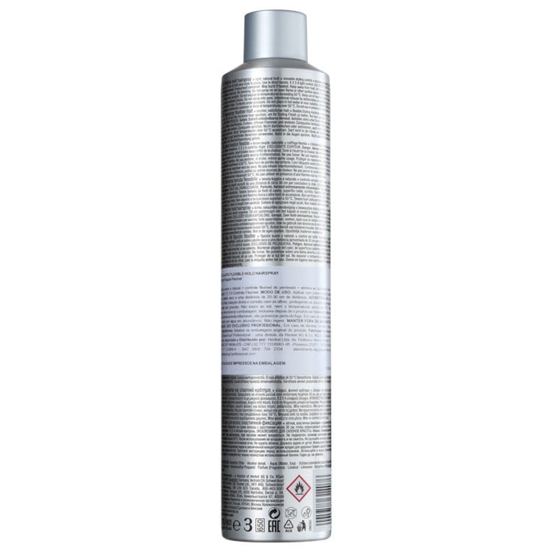 Schwarzkopf OSIS+ Elastic Finish Hairspray - Spray Fixador 500ml