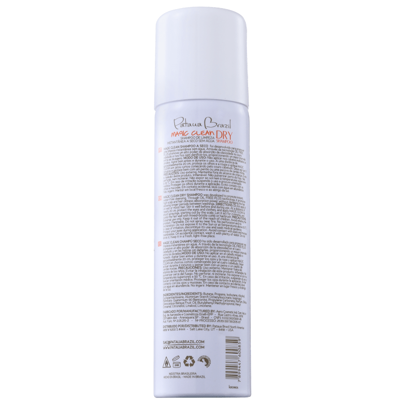 Pataua Brazil Extended Care Magic Clean - Shampoo Seco 150ml