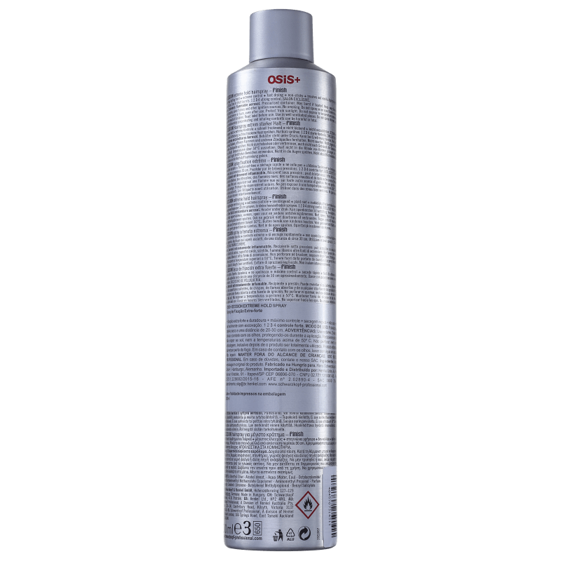 Schwarzkopf OSIS+ Session Finish Hairspray - Spray Fixador 500ml